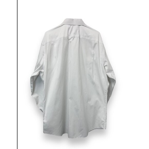 Jos. A. Bank Travelers Collection Mens White Dress Shirt 17.5-34 Tailored Fit Co - Picture 2 of 6